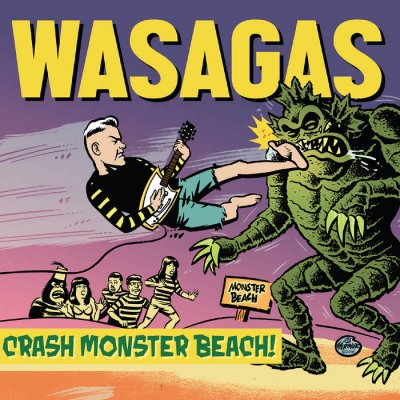 Mark Malibu &amp;amp; the Wasagas - Crash Monster Beach